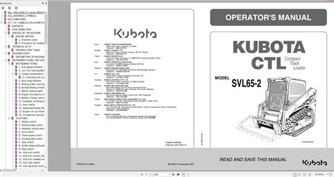 how to change controls on kubota skid steer|kubota 65 2 svl manual.